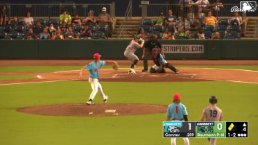 Garrett Baumann In play, run(s) to Caden Connor