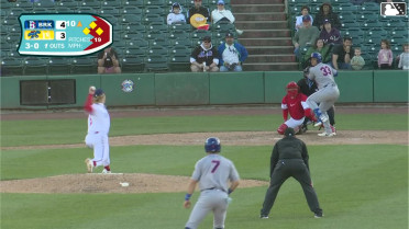 Daiverson Gutierrez walks. Mitch Voit scores. John Bay to 3rd. Corey Collins to 2nd.