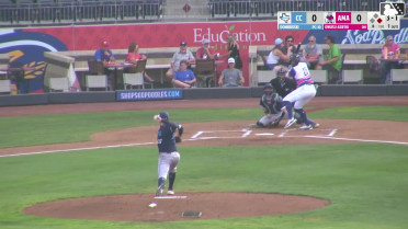 Avery Owusu-Asiedu homers (9) on a line drive to left field. Cristofer Torin scores.
