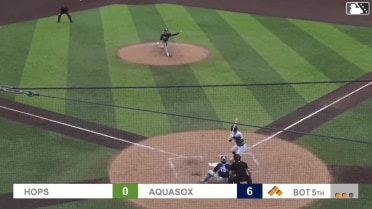 Anthony Donofrio walks. Luis Suisbel scores. Carlos Jimenez to 3rd. Austin St. Laurent to 2nd.