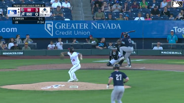 Yu-Min Lin In play, run(s) to Cooper Johnson