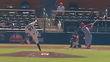 Alexander Fuentes' four strikeouts
