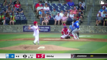 Justin Barry singles on a line drive to left fielder Nick Peoples. Louis Andujar scores. Anderson Fermin to 2nd.