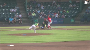 Elijah Green's 10th homer of the season 