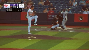 Garrett Baumann's eight strikeouts