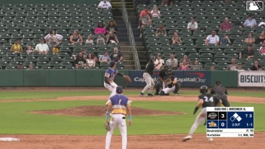 Jacob Hurtubise triples (2) on a fly ball to left fielder Noah Myers. Matthew Wood scores. Eric Brown Jr. scores.