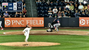 Christian Cairo singles on a line drive to center fielder Jarred Kelenic. Robert Moore scores.