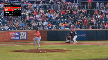 Jake Palisch strikes out three