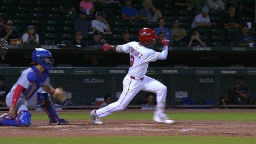 Raudi Rodriguez's RBI single