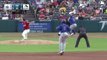 Chas McCormick singles on a ground ball to left fielder Ronny Simon. BJ Murray scores. Owen Miller to 3rd.