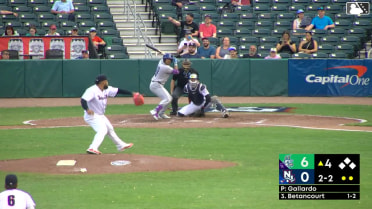 Bryant Betancourt homers (7) on a fly ball to right field.