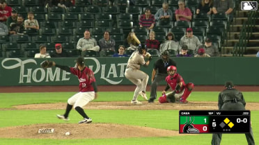 Kien Vu singles on a ground ball to center fielder Eduardo Quintero. Jack Moss scores. Carlos Sanchez scores. Kien Vu to 2nd. Kien Vu advances to 2nd, on a fielding error by center fielder Eduardo Quintero.