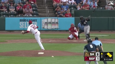 Pedro Pages hits his 14th homer of the season