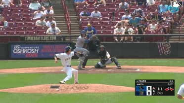 Luke Pelzer singles on a ground ball to center fielder Braylon Payne. Asbel Gonzalez scores. Blake Mitchell to 2nd.
