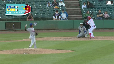 Devin Saltiban grounds into a double play, second baseman Antonio Jimenez to shortstop Mitch Voit to first baseman Trace Willhoite. Kodey Shojinaga out at 2nd. Devin Saltiban out at 1st.