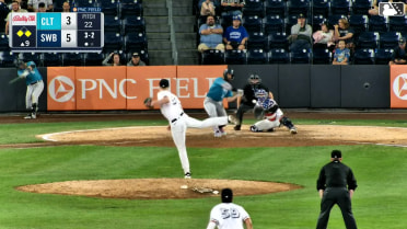 Edgar Quero grounds into a double play, second baseman Anthony Volpe to shortstop Oswaldo Cabrera to first baseman Ernesto Martinez Jr. Rikuu Nishida out at 2nd. Edgar Quero out at 1st.