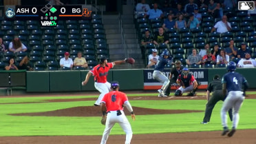 Anthony Huezo singles on a soft line drive to center fielder Aidan Smith. Justin Thomas Jr. scores. Jack Moss to 2nd.