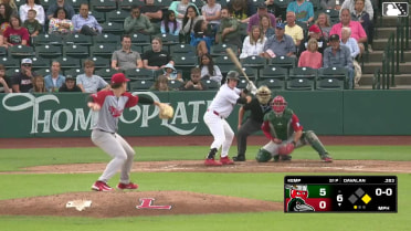 Charles Davalan homers in 3rd straight game