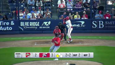 Bryson Ware homers (10) on a fly ball to left field.