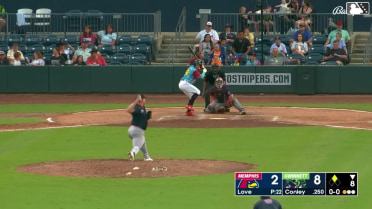 Austin Love In play, run(s) to Cal Conley