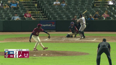 Cristofer Torin singles on a ground ball to pitcher Wily Villar. Junior Franco scores. Trent Youngblood to 3rd.