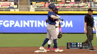 Palmegiani's two-run double 