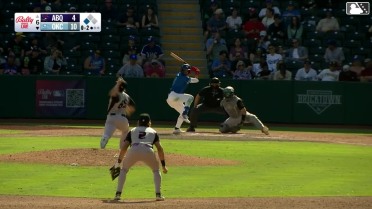 Parker Mushinski In play, run(s) to Michael Siani