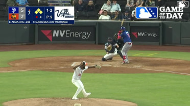 Orlando Arcia doubles (8) on a ground ball to right fielder Junior Perez. Kaelen Culpepper scores. Ryan Kreidler scores. Gabriel Gonzalez to 3rd.