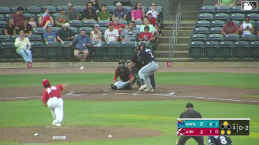 Justin Johnson singles on a ground ball to left fielder Bill Knight. Sam Kulasingam scores. Justin Johnson to 2nd.