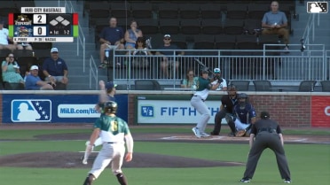Dallas Macias singles on a fly ball to left fielder Quincy Scott. Owen Carey scores. Dixon Williams scores. Mason Guerra to 2nd.