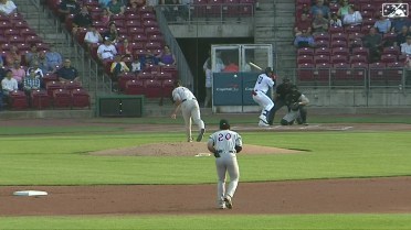 Emmanuel Rodriguez crushes his fifth home run 