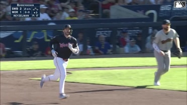 Trevor Story rips a double