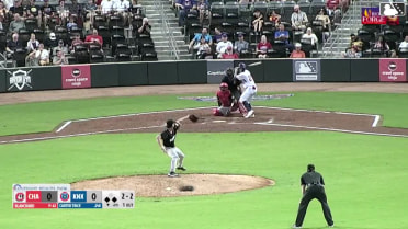 Carter Trice homers (15) on a fly ball to left center field. Edgar Alvarez scores. Ariel Armas scores.