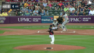 Javier Rivas out on a sacrifice fly to left fielder Patrick Lee. Murf Gray scores. Titus Dumitru to 3rd.