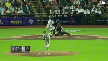 Trevor Hauver homers (1) on a fly ball to center field. Alejandro Osuna scores.