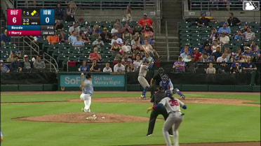Jay Harry homers (3) on a fly ball to right center field. Willie MacIver scores. Je'Von Ward scores.