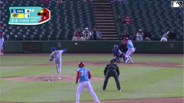 Kodey Shojinaga reaches on a fielding error by second baseman Colin Houck. Joel Dragoo scores.