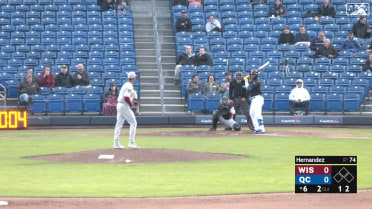 Joseph Hernandez's final strikeout in his outing