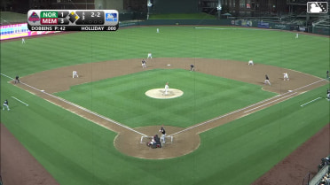 Hunter Dobbins In play, run(s) to Jackson Holliday