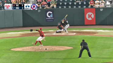 Jancel Villarroel grounds into a double play, shortstop Cortland Lawson to second baseman Kervin Pichardo to first baseman Branden Boissiere. Charlie Szykowny out at 2nd. Jancel Villarroel out at 1st.