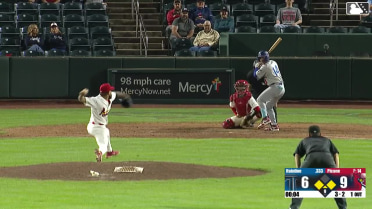 Elijah Hainline singles on a ground ball to left fielder Zach Levenson. Josue De Paula scores. Kyle Nevin to 2nd.