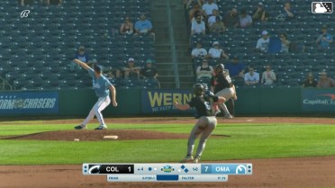 Bailey Falter In play, no out to Dayan Frias