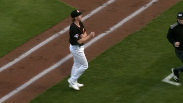 Johnny King's three strikeouts