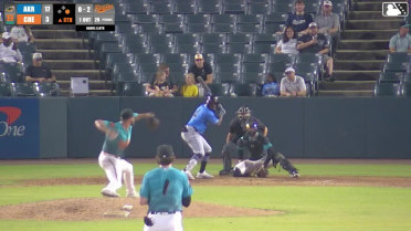 Wuilfredo Antunez homers (8) on a line drive to right field. Jose Devers scores.