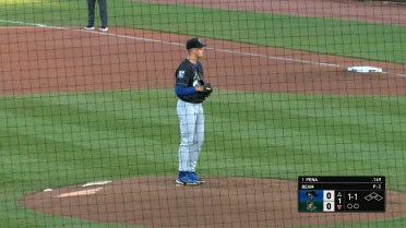 Drew Beam's five strikeouts