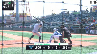 Cole Gabrielson singles on a ground ball to shortstop Mitch Voit. Eric Genther scores.