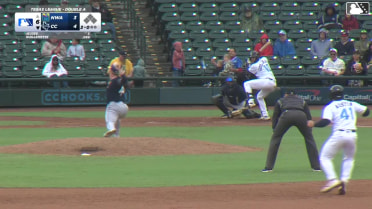 Garret Guillemette walks. Will Bush scores. Trevor Austin to 3rd. Pascanel Ferreras to 2nd.