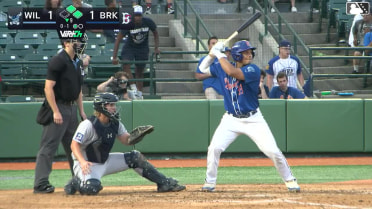 Daiverson Gutierrez singles on a line drive to center fielder Elijah Green. Ronald Hernandez scores. Corey Collins to 2nd.