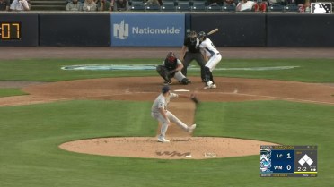 Dylan DeLucia's fourth strikeout