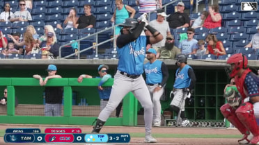 Roderick Arias' two-run homer